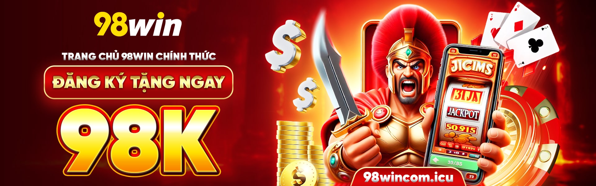 Thanh viên đăng ký 98win nhận ngay 98K