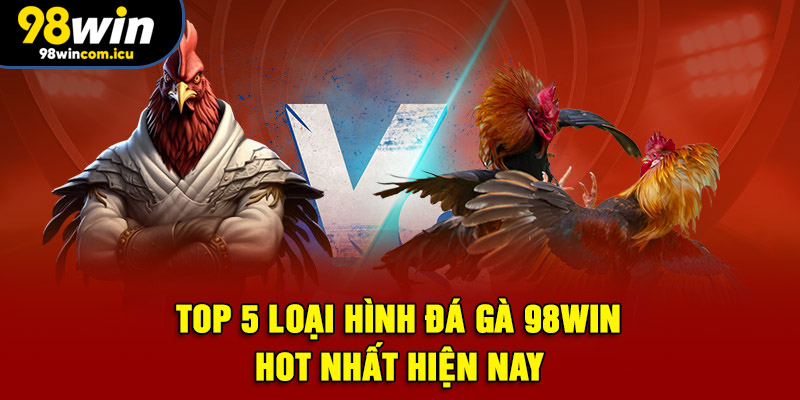 TOP 5 loại hình đá gà 98WIN hot nhất hiện nay